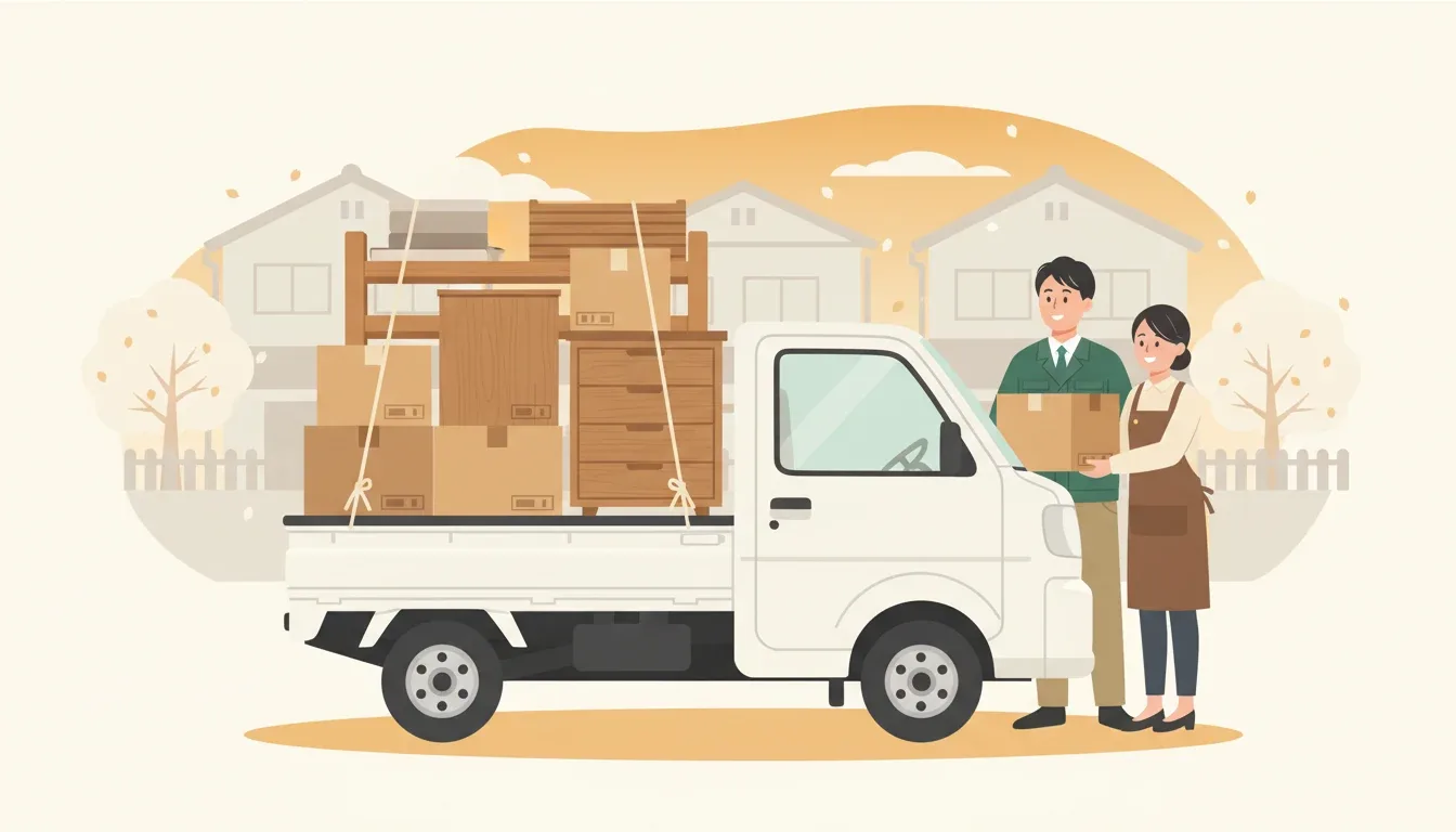 厚木市の引越し不用品回収|同時処分の手順と料金相場