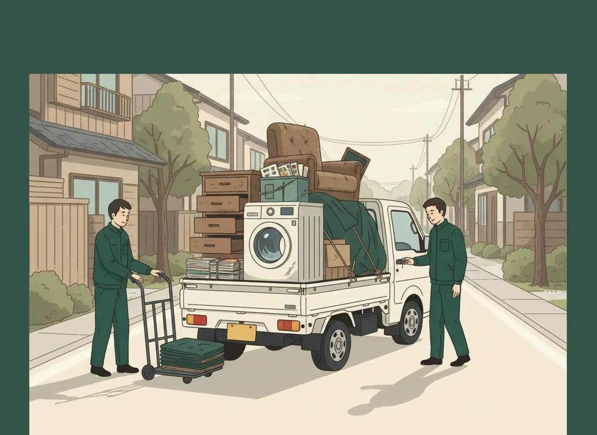 業者の作業・打ち合わせシーン