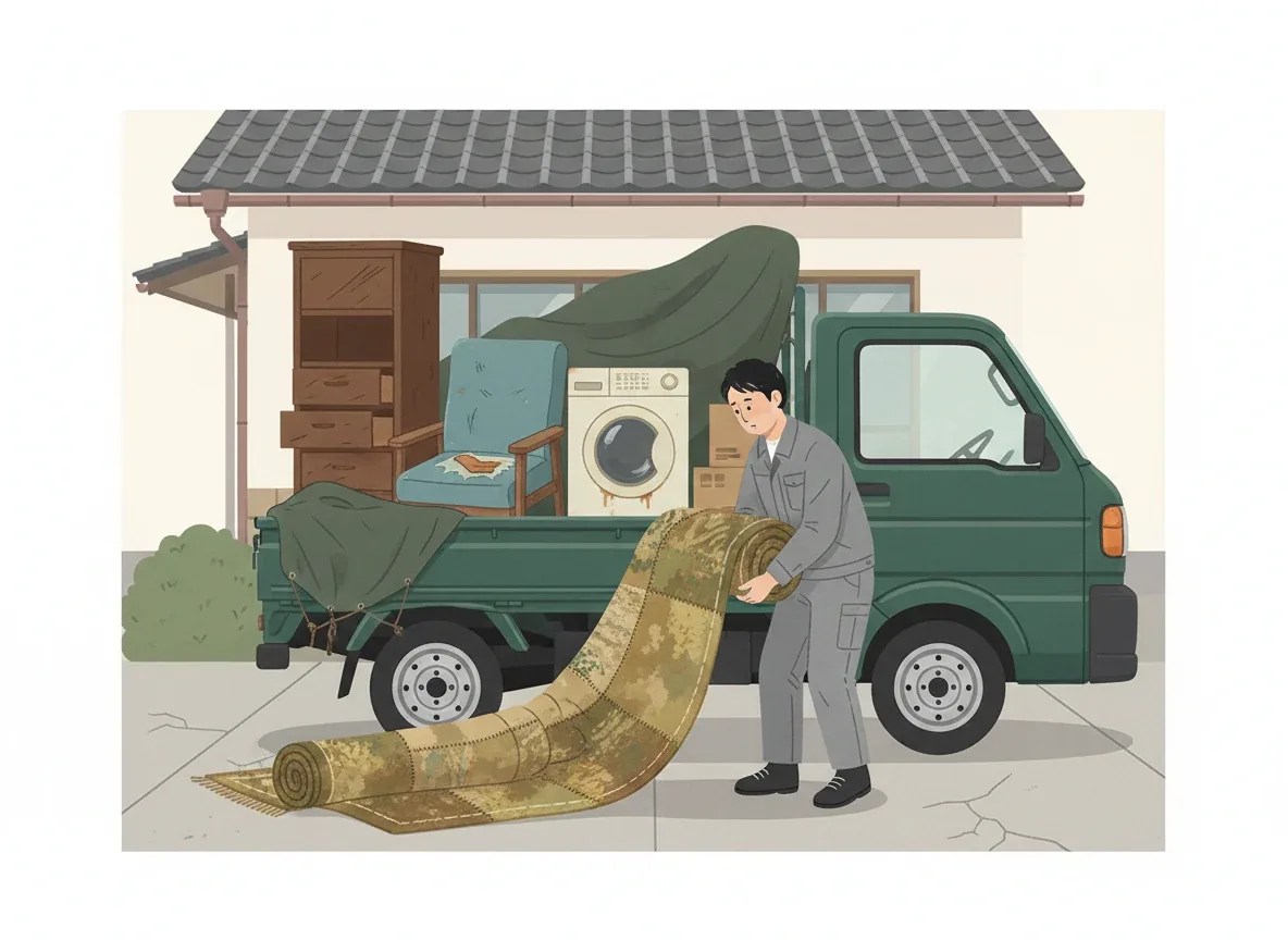 業者の作業・打ち合わせシーン