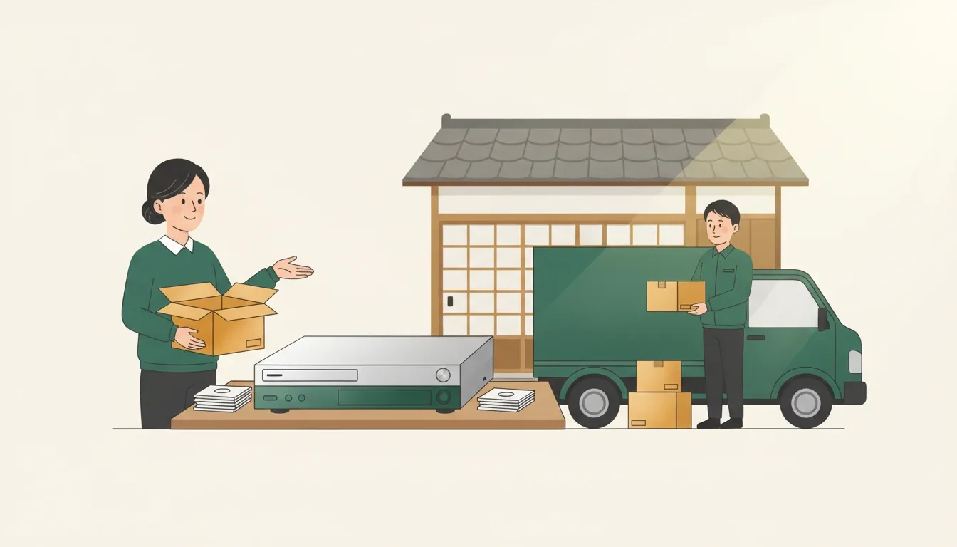 DVDレコーダーの処分方法|小型家電リサイクルと買取の費用相場ガイド