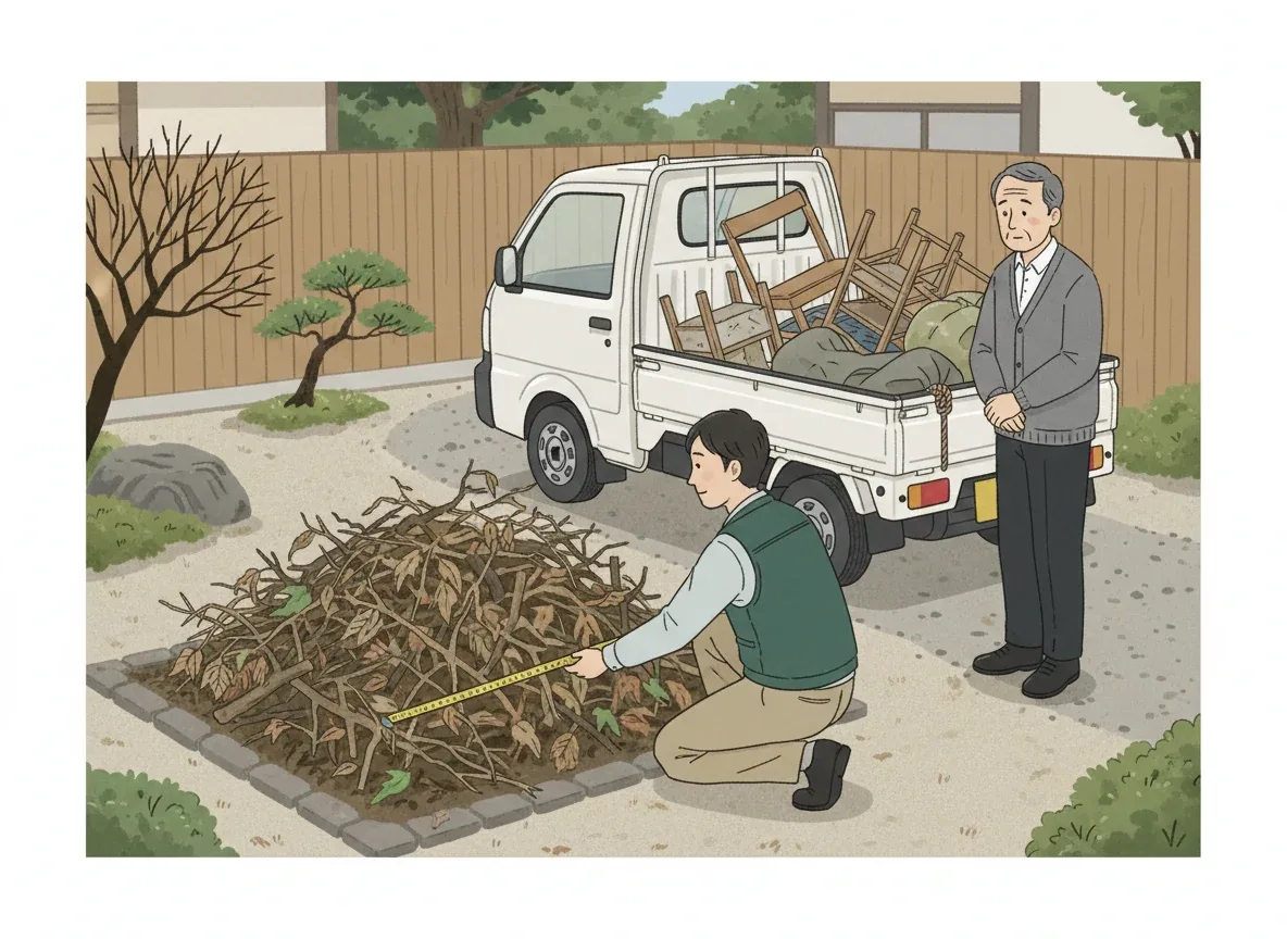 業者の作業・打ち合わせシーン