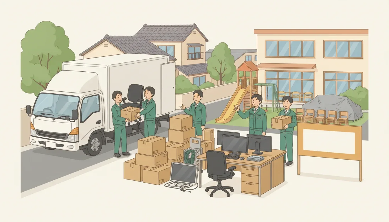 保育園閉園時の不用品回収|遊具・什器の廃棄と譲渡先ガイド