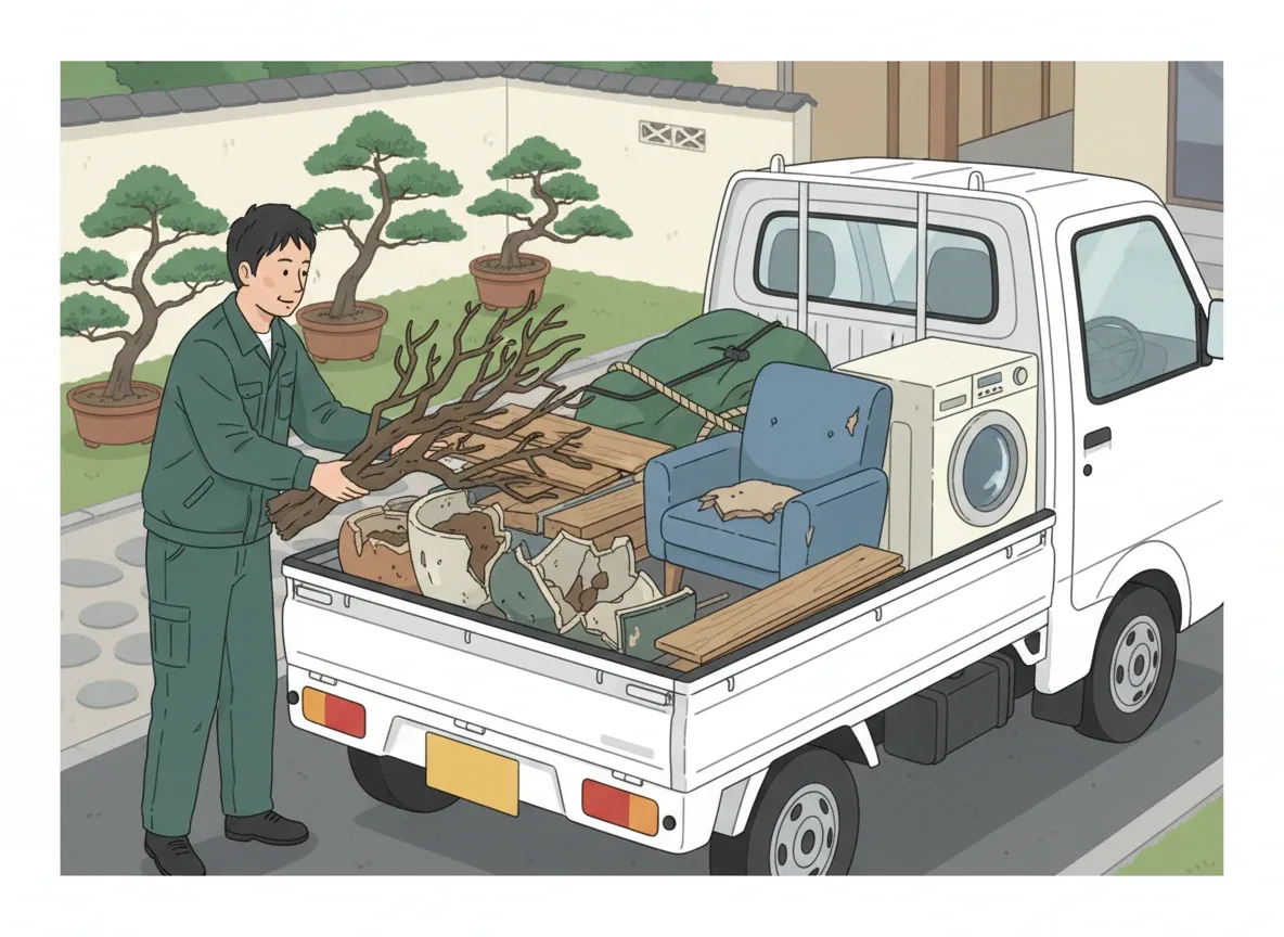 業者の作業・打ち合わせシーン
