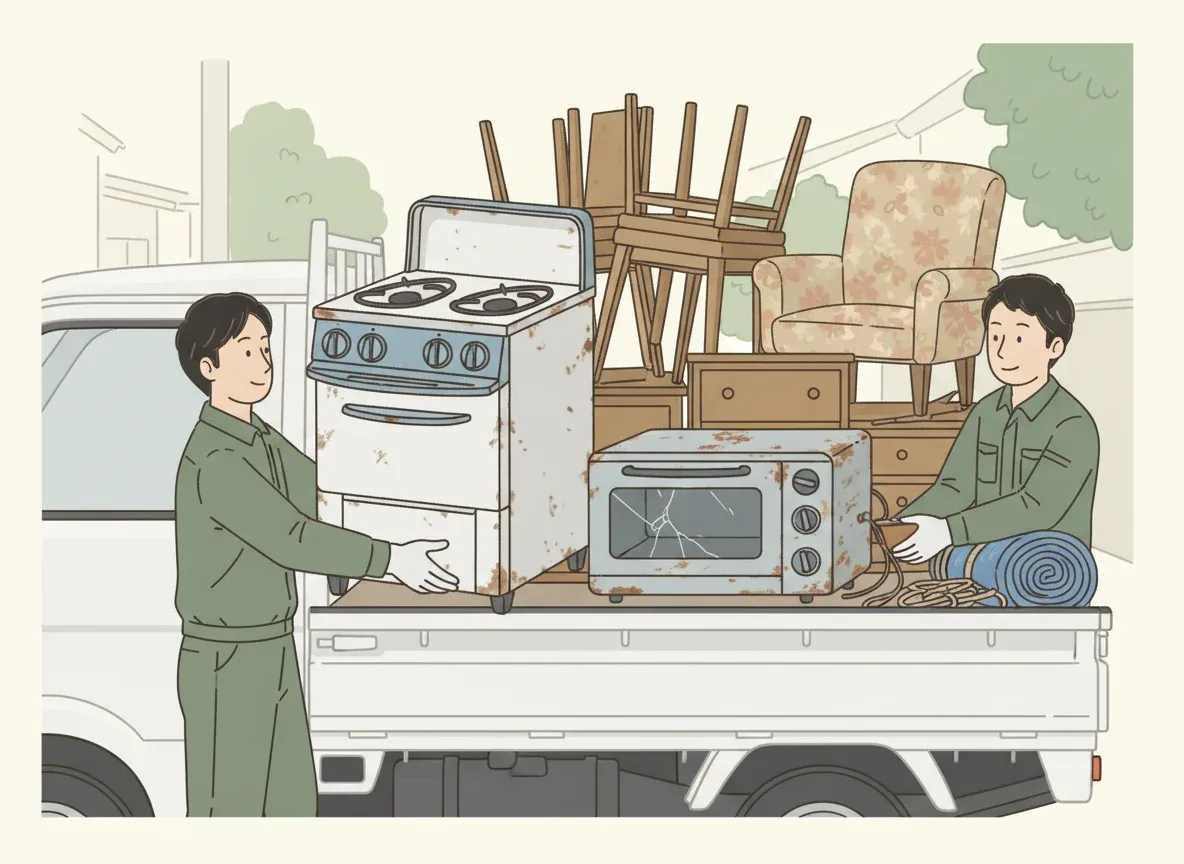 業者の作業・打ち合わせシーン