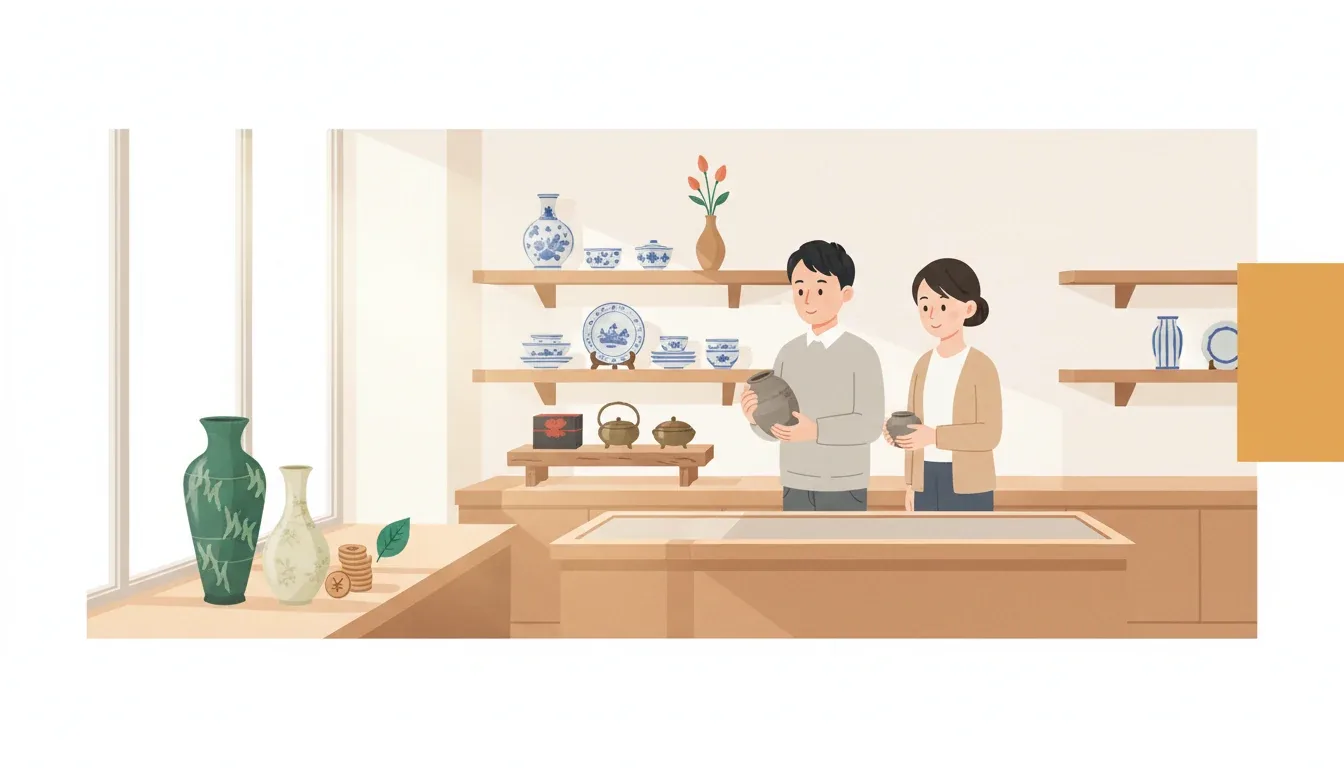 花瓶・骨董品の買取相場|作家物と量産品の見分け方と査定金額