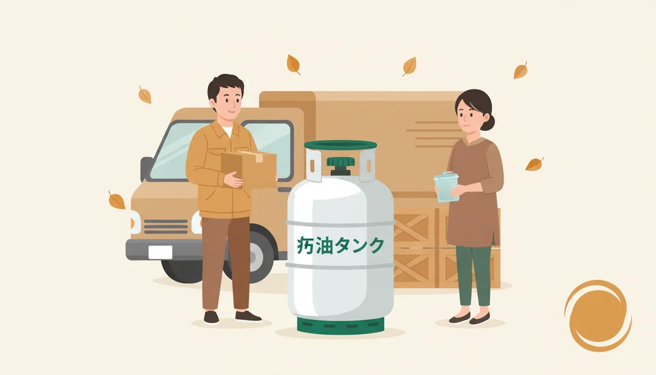 灯油タンクの処分方法 詳細ガイド|残った灯油の処理と無料で捨てるコツ