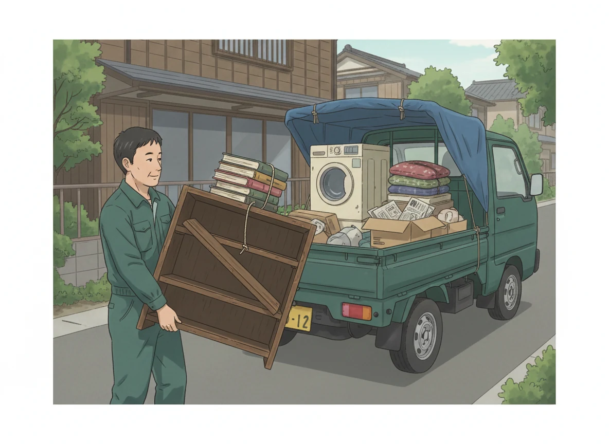 業者の作業・打ち合わせシーン