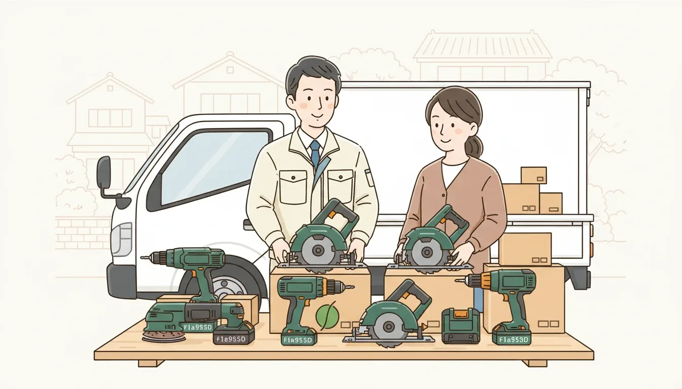 電動工具の買取相場|マキタ・ハイコーキの査定額と業者選び