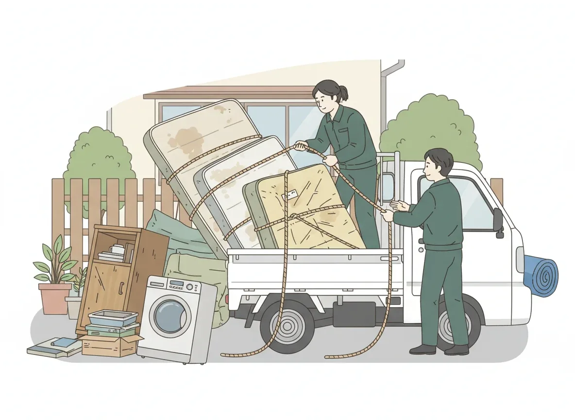 業者の作業・打ち合わせシーン