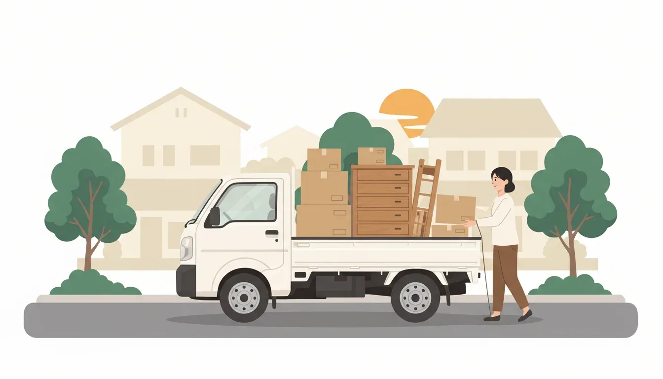 松戸市の引越し不用品即日回収|千葉県北西部対応 料金相場と手順