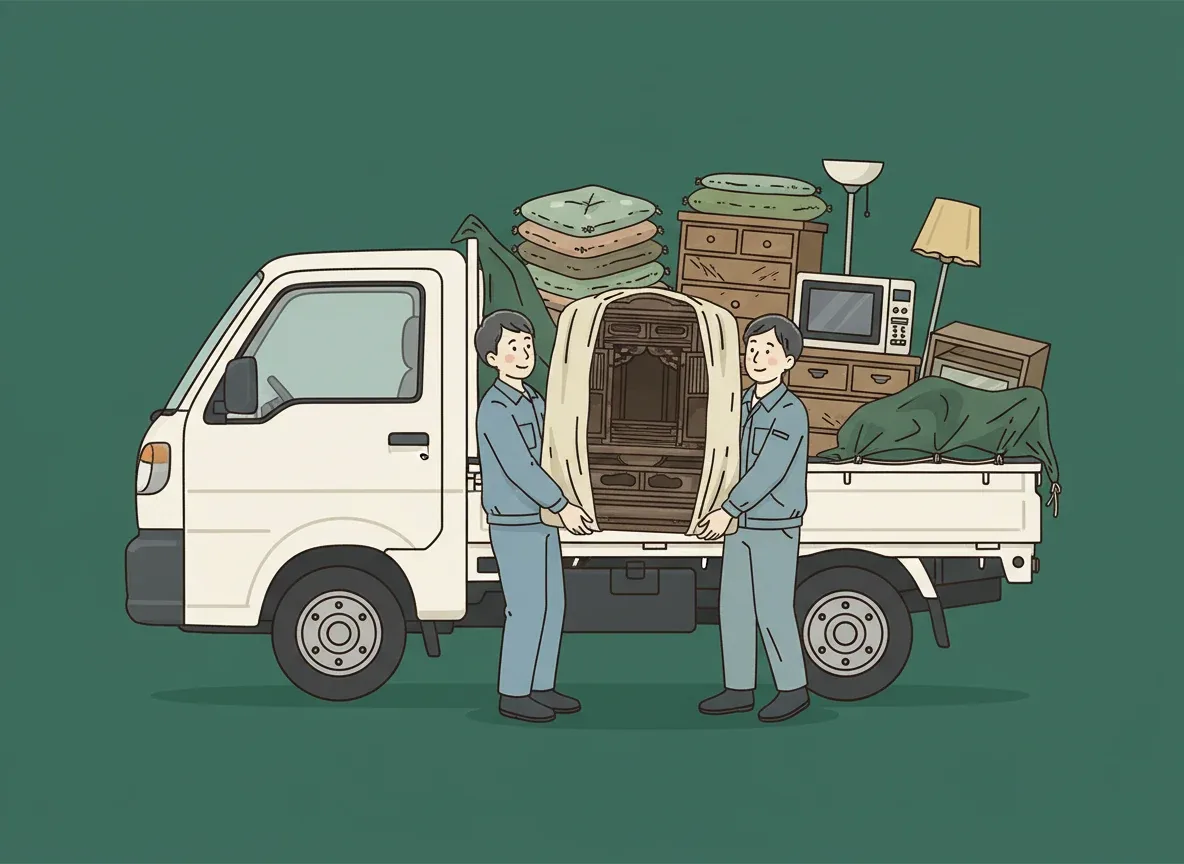 業者の作業・打ち合わせシーン