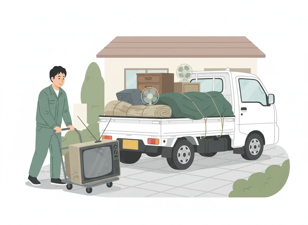 業者の作業・打ち合わせシーン
